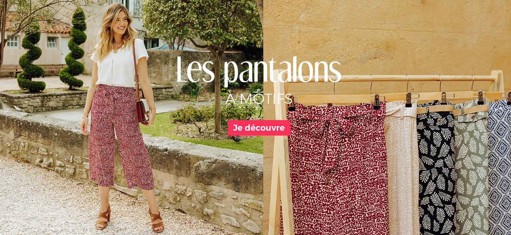 Les pantalons à motifs