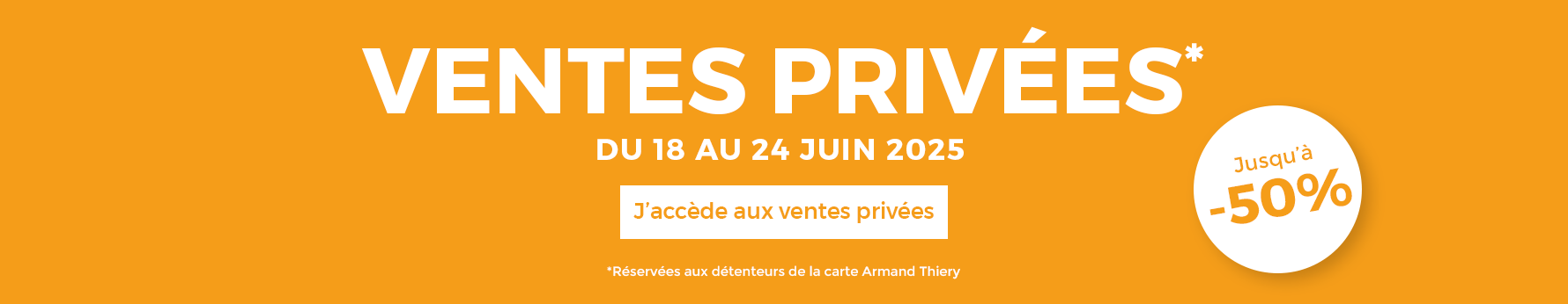J'accède aux ventes privées