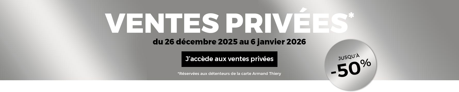 Ventes privées