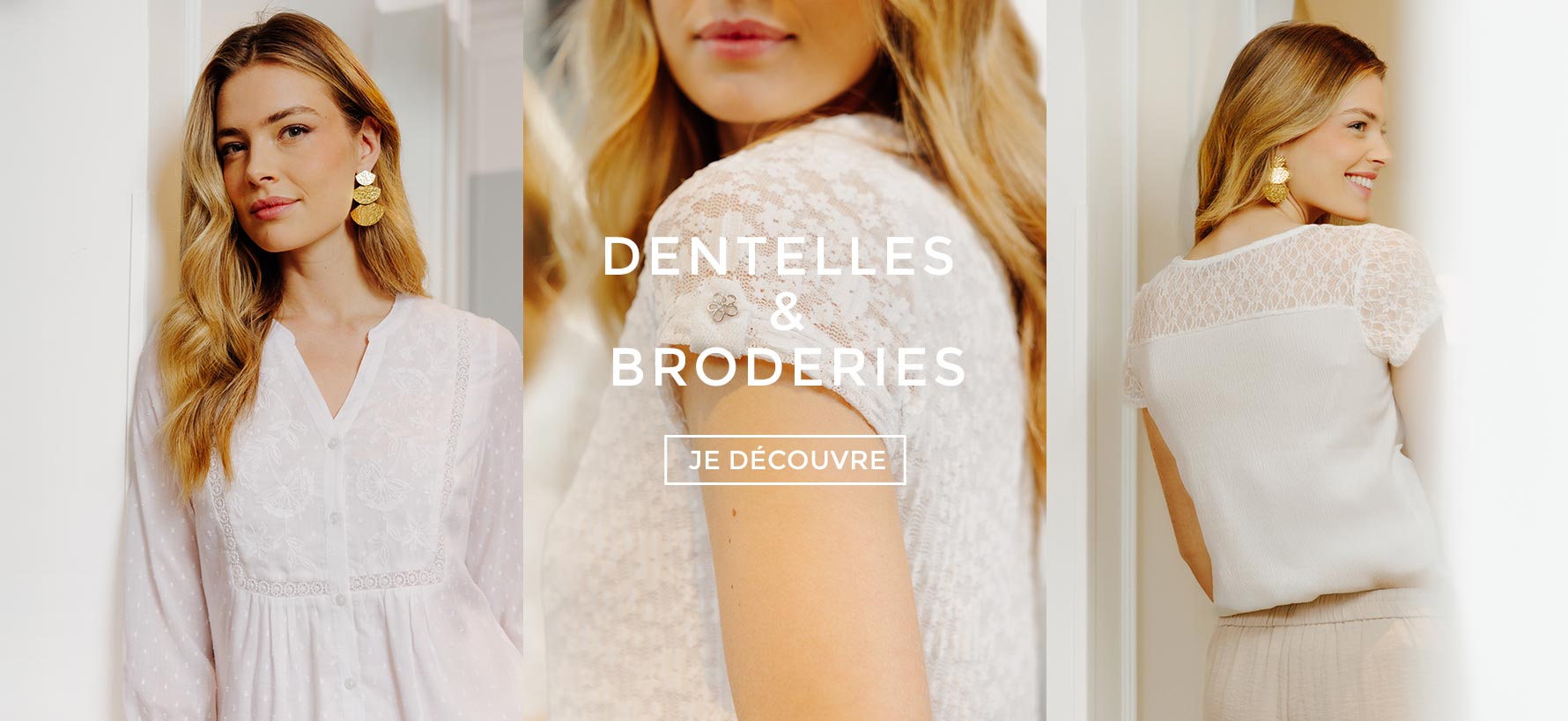 Dentelles et broderies