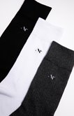Lot de 3 paires de chaussettes Côtes