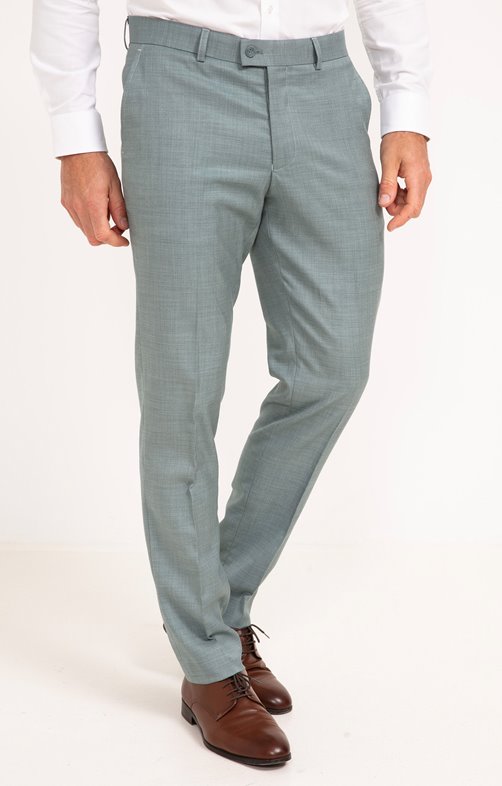 Pantalon de costume coupe ajustée Menta
