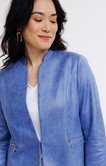 Veste non doublée avec détails zip