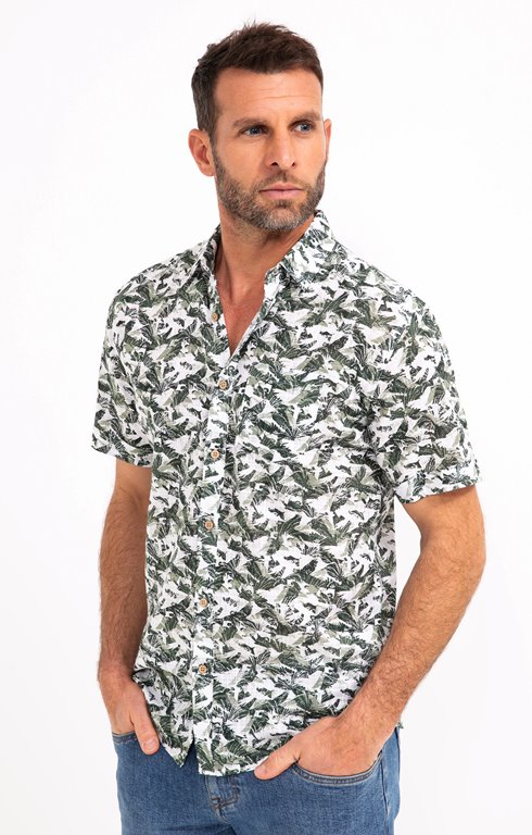 Chemise manches courtes Rio