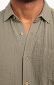 Chemise manches courtes Double Gaze