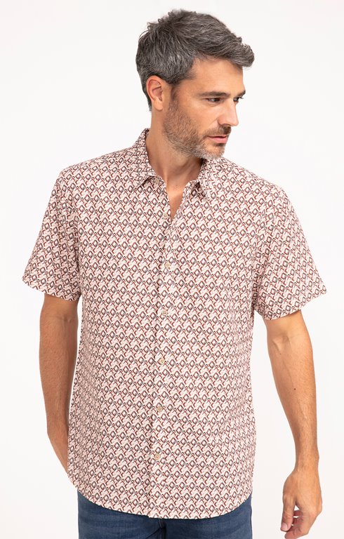 Chemise manches courtes Carlos