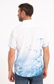 Chemise manches courtes Aqua