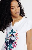 Tee-shirt été imprimé toucan