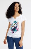 Tee-shirt été imprimé toucan
