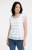 Tee-shirt été dentelle