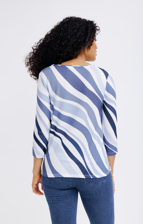 Paul Smith loves Barbour - T-Shirt Bleu Marine Imprimé Boîte de Cirage