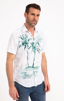 Chemise Palmier Aquarelle 