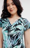 Tee-shirt été imprimé palmier