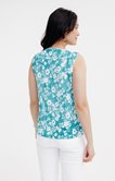 Débardeur été imprimé fleur indienne