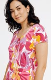 Tee-shirt été imprimé palmier