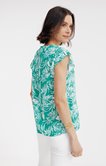 Tunique imprimée manches courtes