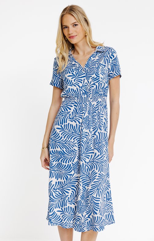 Robe longue imprimée 