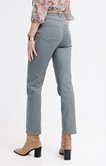 Pantalon 7/8 droit coton et lyocell