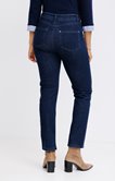 Pantalon 7/8 denim brut coupe droite