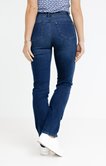 Pantalon droit denim brut