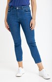 Pantacourt denim double stone