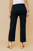 Pantalon 7/8 large en maille 