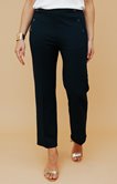 Pantalon 7/8 large en maille 