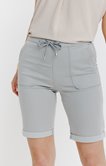 Short en coton et viscose stretch 