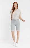 Short en coton et viscose stretch 
