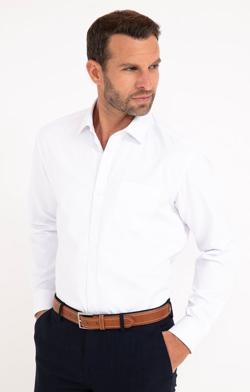 CHEMISE VILLE WHITEDIAG REGULAR  