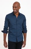 Chemise manches longues YORK Petrole