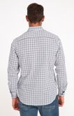 Chemise manches longues à carreaux DOBBY