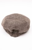 CASQUETTE PLATE CARREAUX