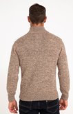 Pull col montant boutonné