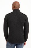 Pull col montant avec sherpa 
