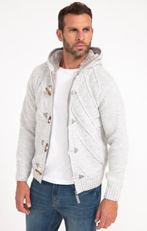 Gilet doublé sherpa avec capuche