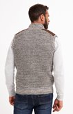 Gilet sans manche doublé sherpa