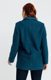 Manteau court col tailleur