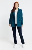 Manteau court col tailleur