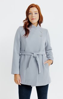 Manteau ceinturé