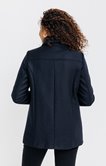 Manteau fermeture croisée