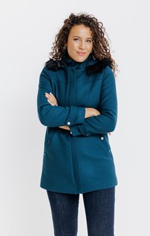 Manteau col montant