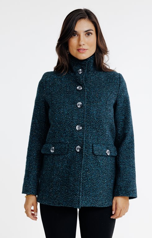 Manteau col montant