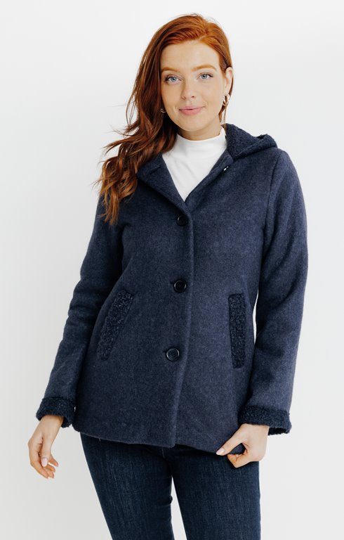 Manteau à capuche