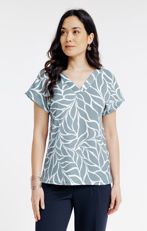 T-shirt imprimé manches courtes