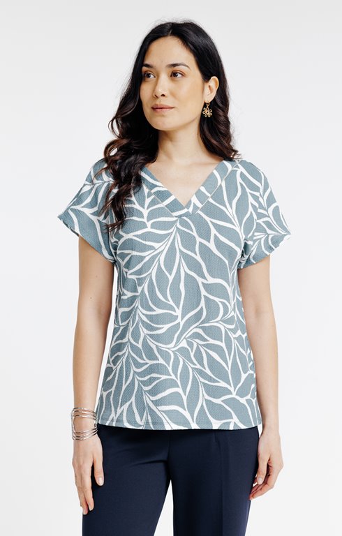 T-shirt imprimé manches courtes