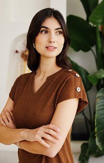 Tee-shirt uni manches courtes