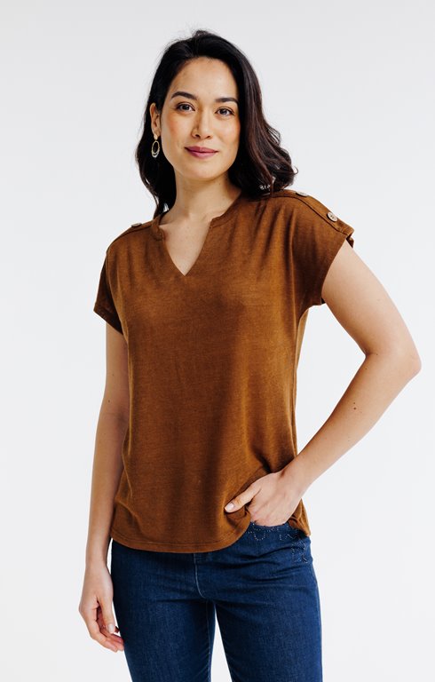 Tee-shirt uni manches courtes