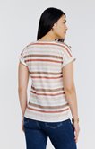 Tee-shirt rayé manches courtes