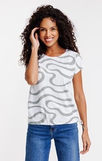 Tee-shirt imprimé manches longues